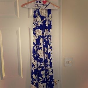 Lulus halter maxi dress size xs